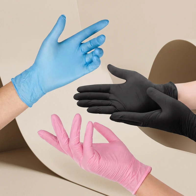NON-POWDERED NITRILE GLOVES